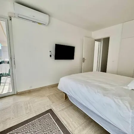 90 M2, 5 Min Walk To Croisette, Basse Californie Lägenhet Cannes